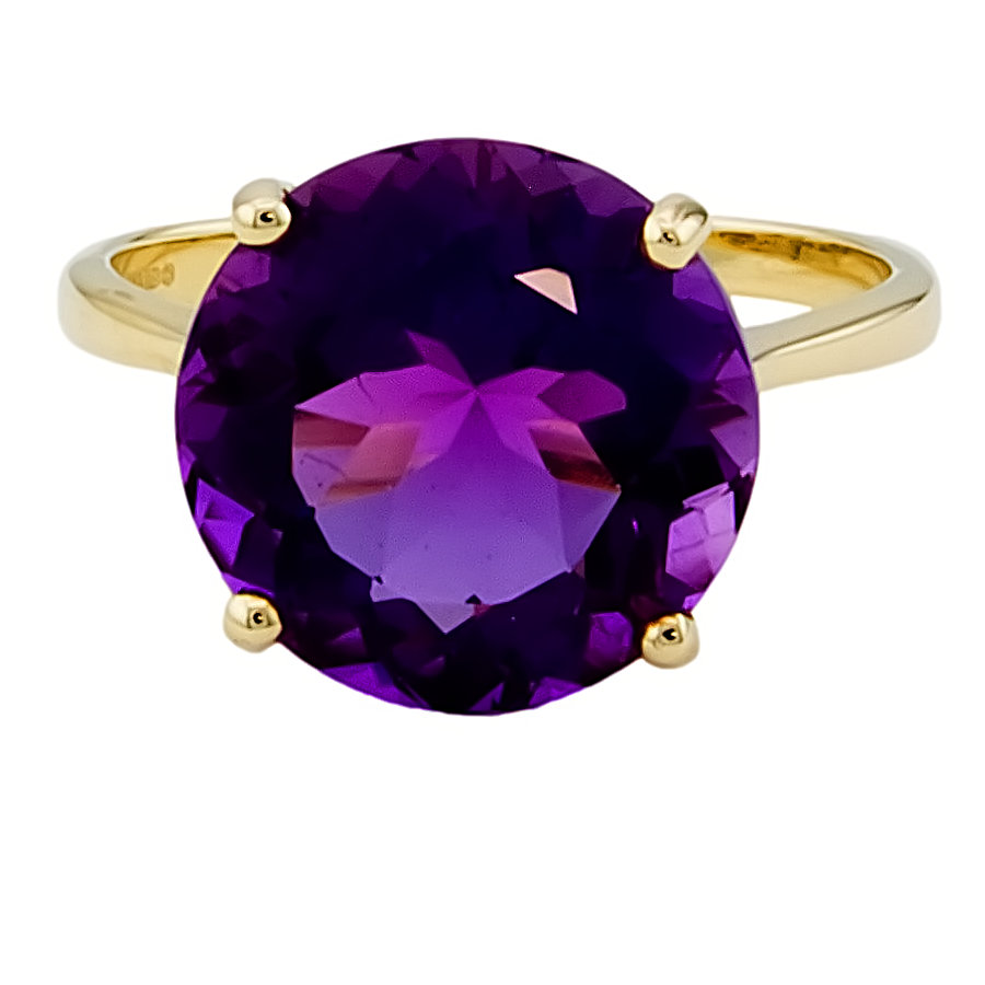 9ct gold Amethyst Ring size M